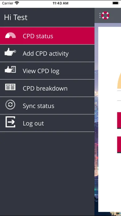 Screenshot di ComplianceServe CPD