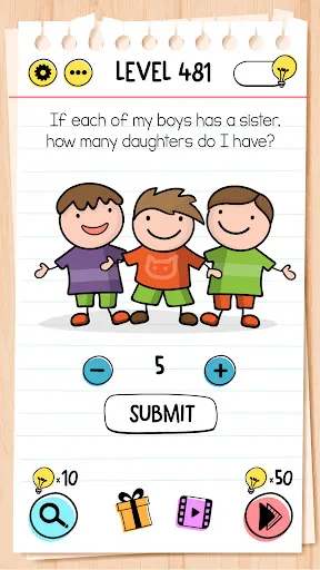 Capturas de pantalla de Brain Test: Tricky Puzzles