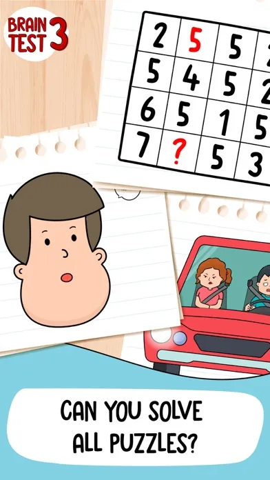 Brain Test 3: Tricky Quests سکرین شاٹس