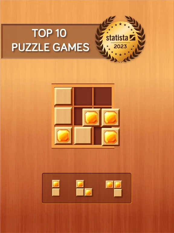 Tangkapan layar Gemdoku: Wood Block Puzzle iPad 