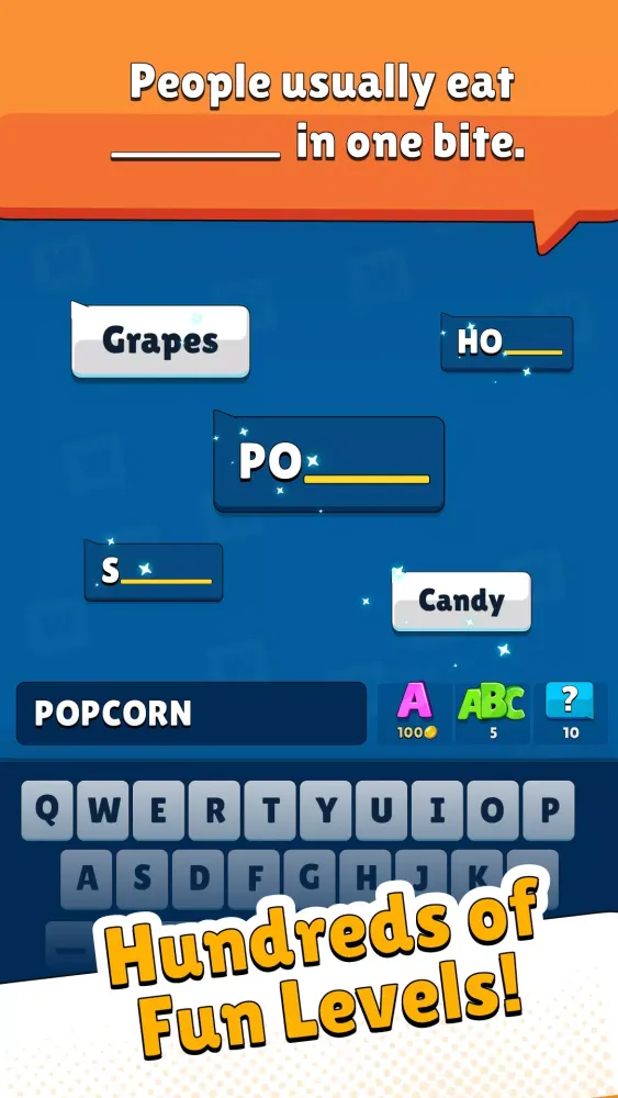 Popular Words Screenshots