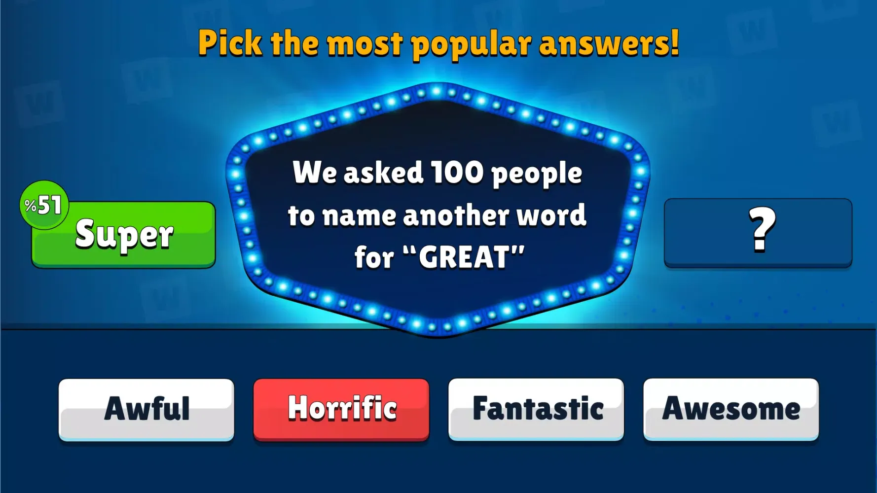 Popular Words Screenshots