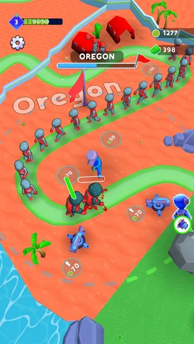 Capturas de tela do Fight For Goodness