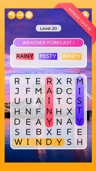 Tangkapan skrin Word Voyage: Word Search