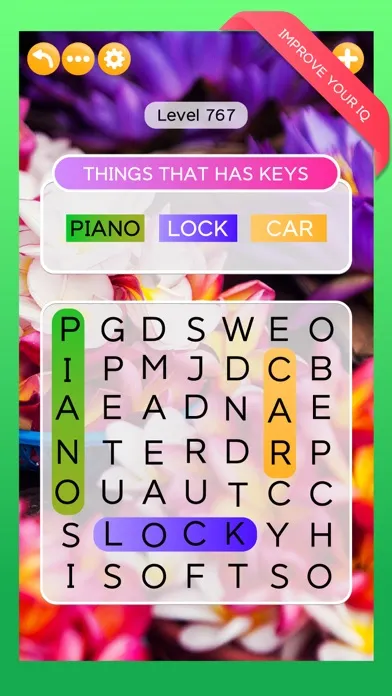 Tangkapan skrin Word Voyage: Word Search