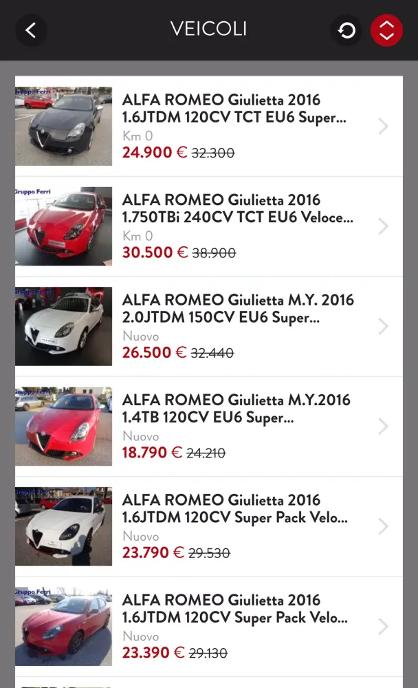 Ferri Auto Ekran Görüntüleri