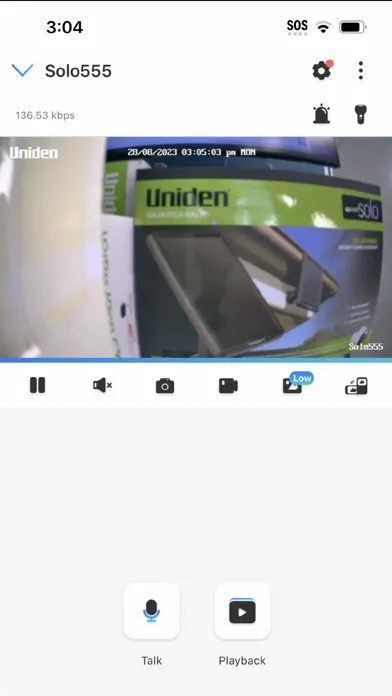 Uniden Solo Screenshots