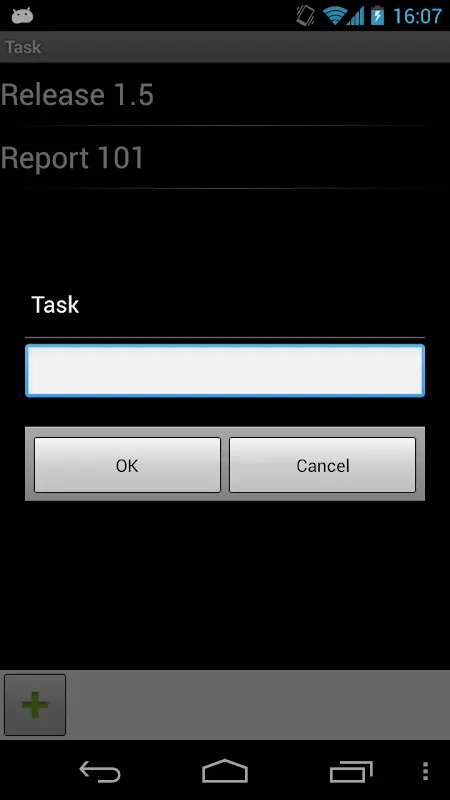 Timesheet Screenshots