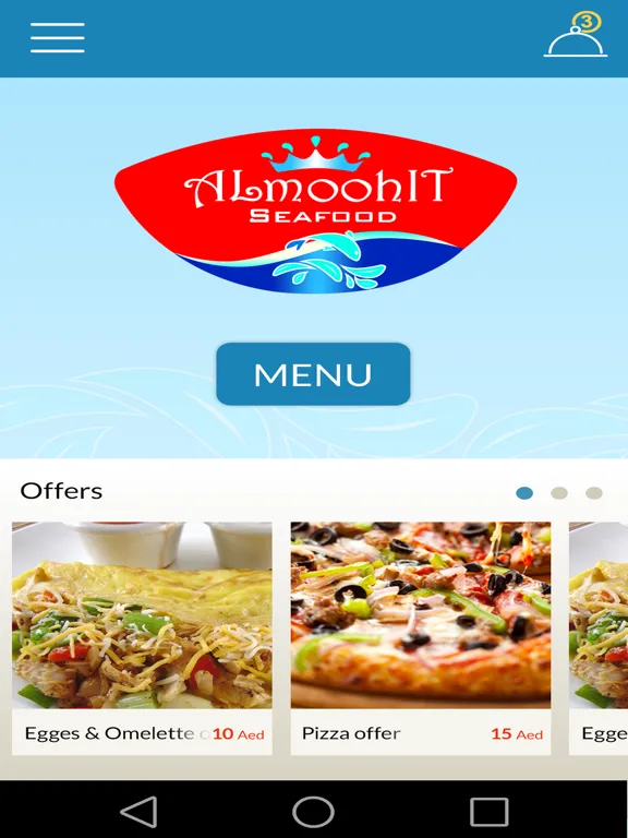 Almoohit Seafood Restaurant iPad  Ekran Görüntüleri