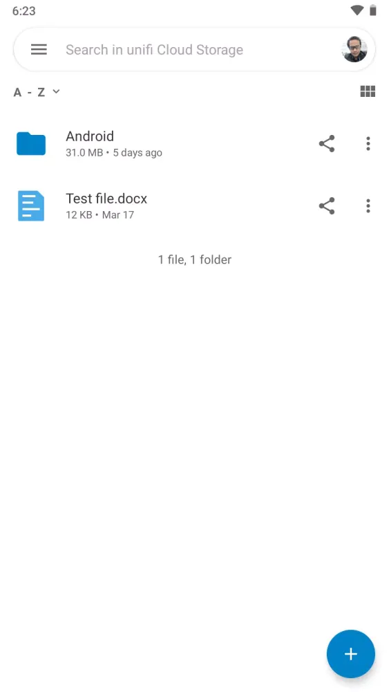 صور unifi Cloud Storage