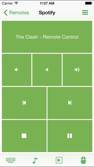 Unified Remote Ekran Görüntüleri