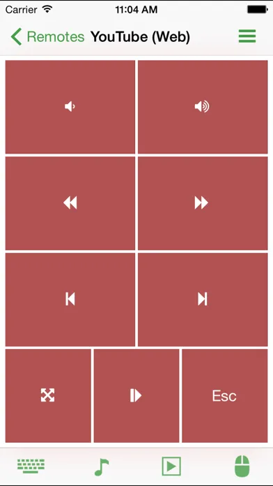 Unified Remote Ekran Görüntüleri