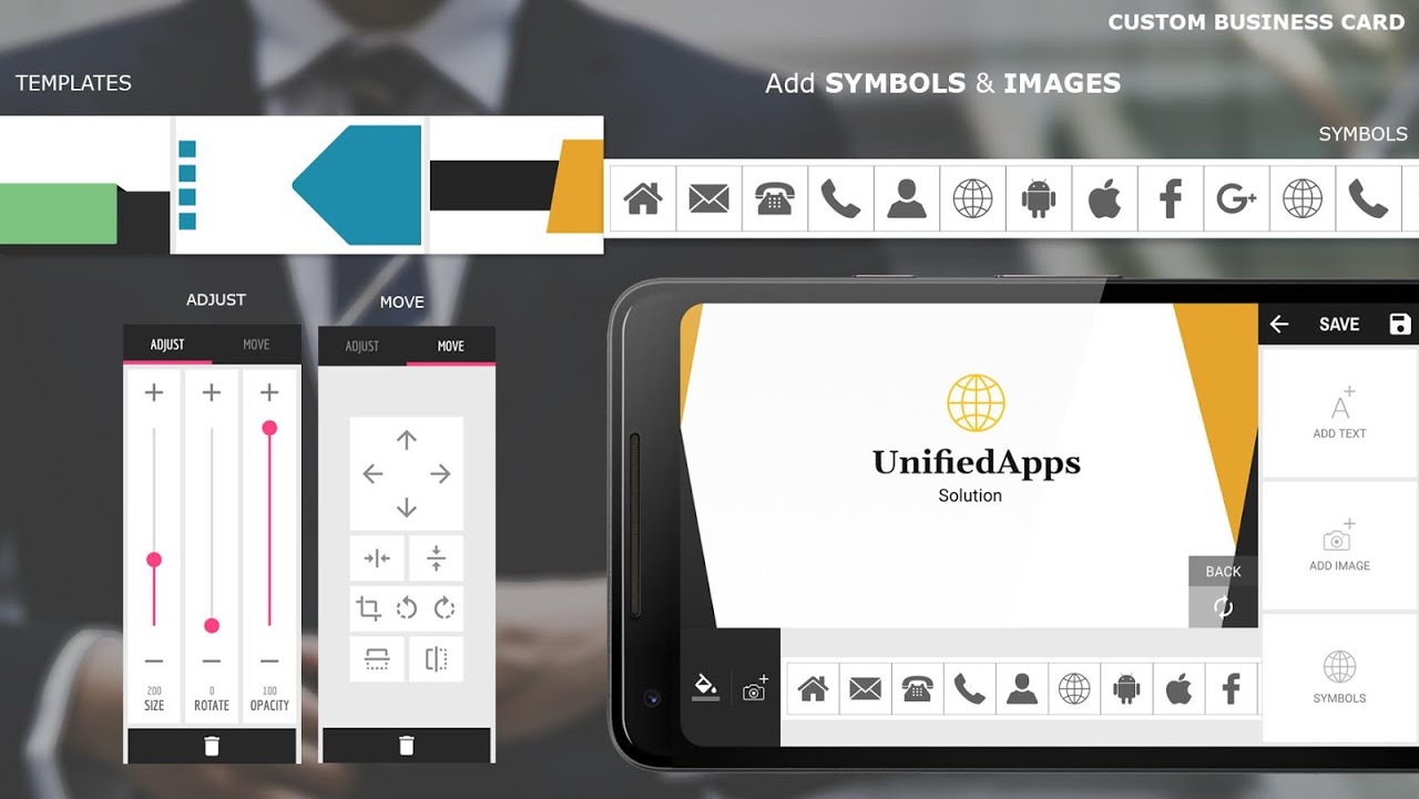 Business Card Maker Screenshots