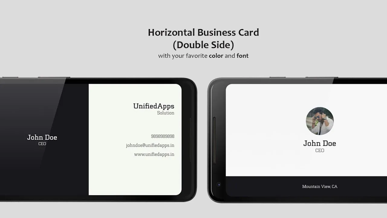 Business Card Maker 스크린샷