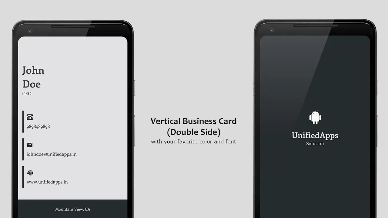 Business Card Maker 스크린샷