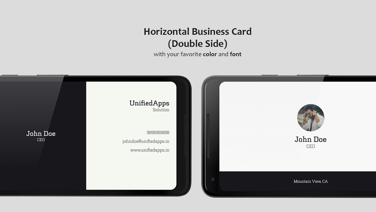 Business Card Maker Screenshots
