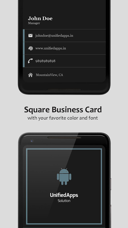 Business Card Maker Screenshots