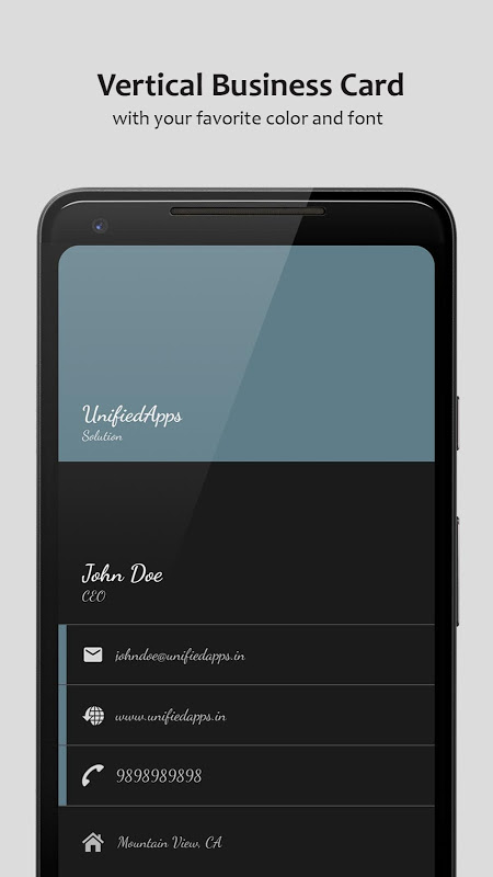 Business Card Maker Screenshots