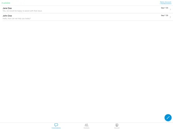 صور Unified Messenger iPad 