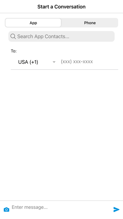 Capturas de tela do Unified Messenger