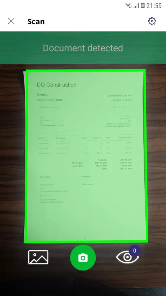 Billtobox স্ক্রিনশট