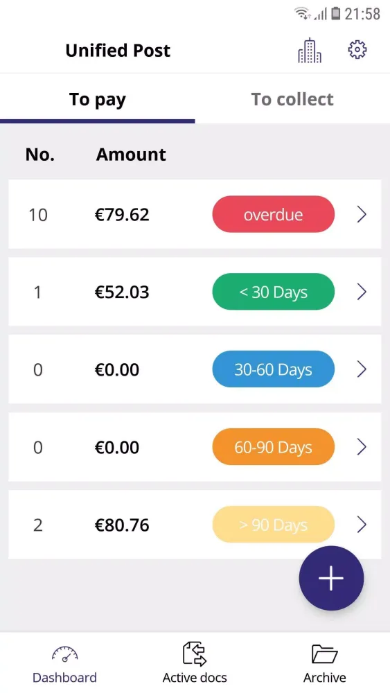 Billtobox স্ক্রিনশট