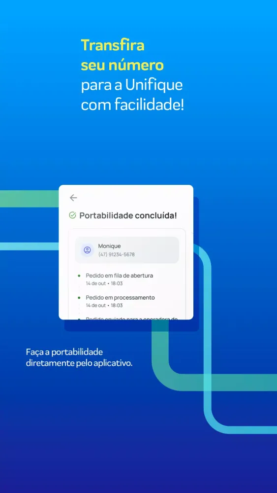 Unifique Móvel Screenshots