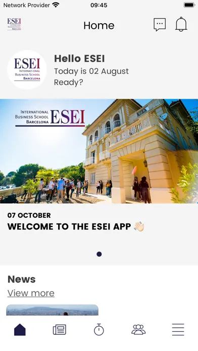 Tangkapan skrin ESEI