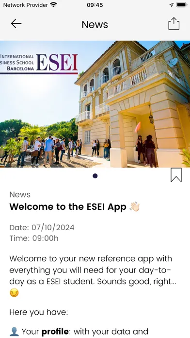 Tangkapan skrin ESEI