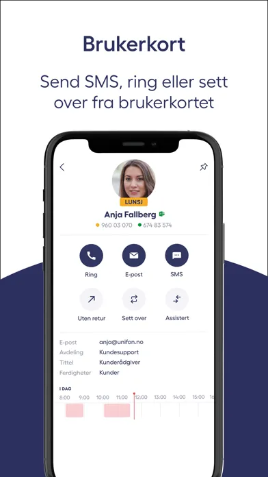 Unifon Bedriftsnett Screenshots