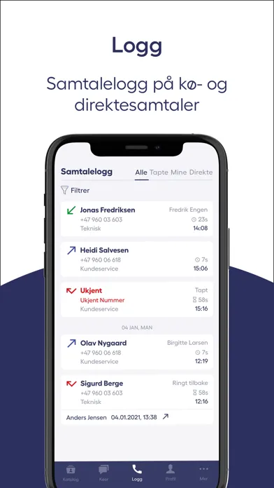 Unifon Bedriftsnett Screenshots