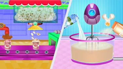Tangkapan skrin Caramel Popcorn Maker Factory
