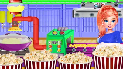 Tangkapan skrin Caramel Popcorn Maker Factory