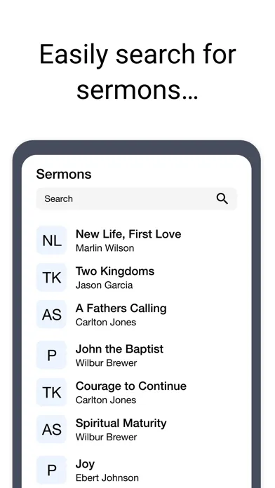 Unify - Church App स्क्रीनशॉट