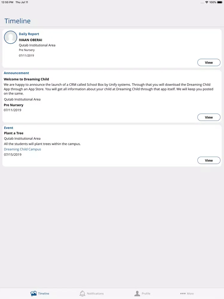 Скриншоты Dreaming Child iPad 