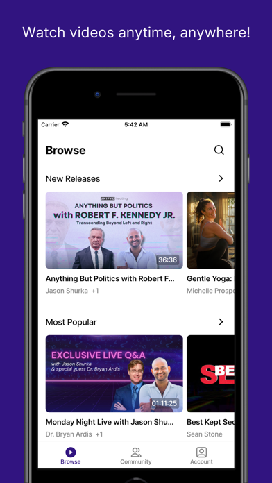 Tangkapan layar UNIFYD TV