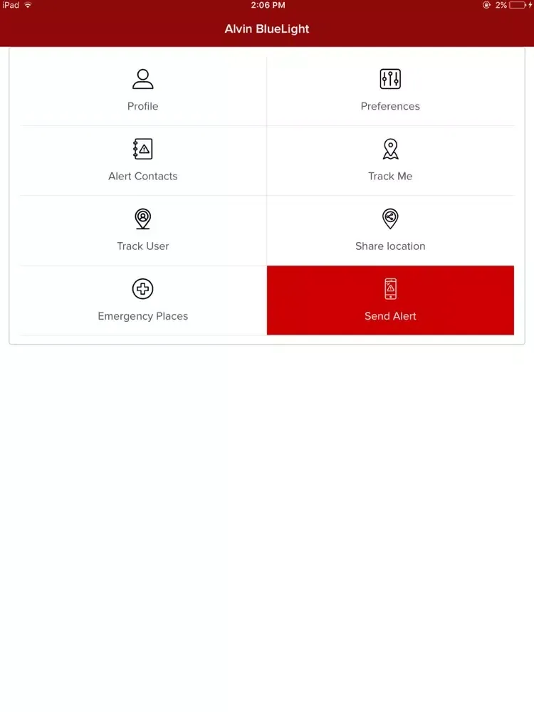 Zrzuty ekranu Alvin Bluelight iPad 