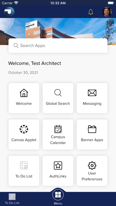 Tangkapan skrin Jefferson Student Portal