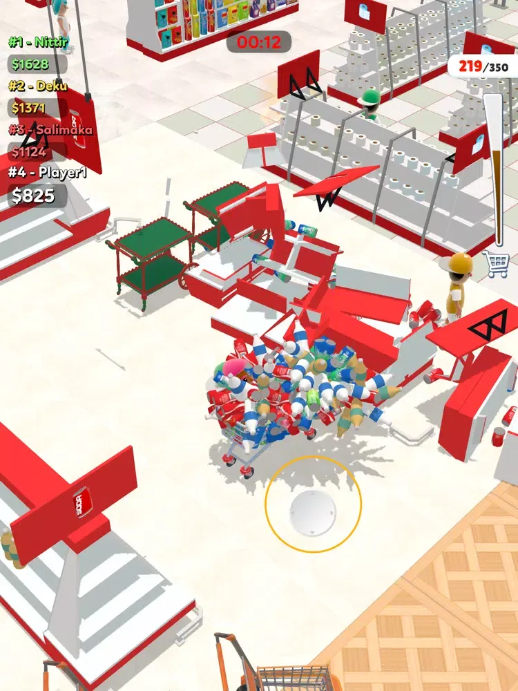 Tangkapan layar Rush Store iPad 