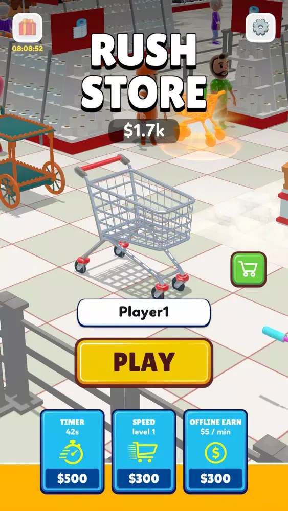 Tangkapan layar Rush Store