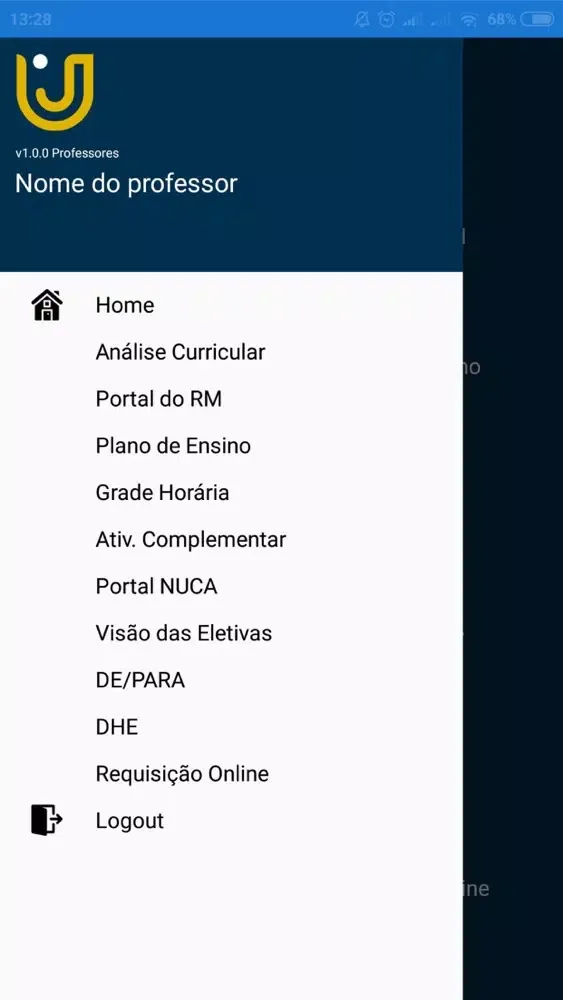 Скриншоты UniJÁ Professores