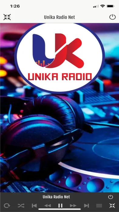 Unika Radio Net سکرین شاٹس
