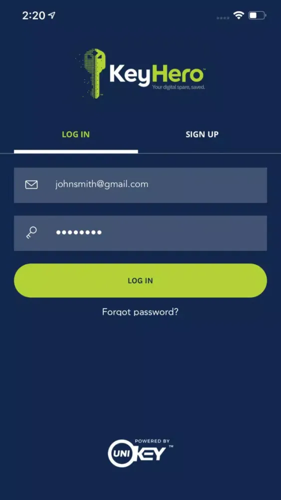 KeyHero Screenshots