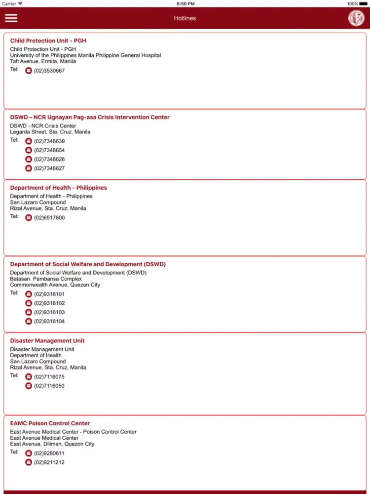 PPS Practice Tool iPad  Screenshots