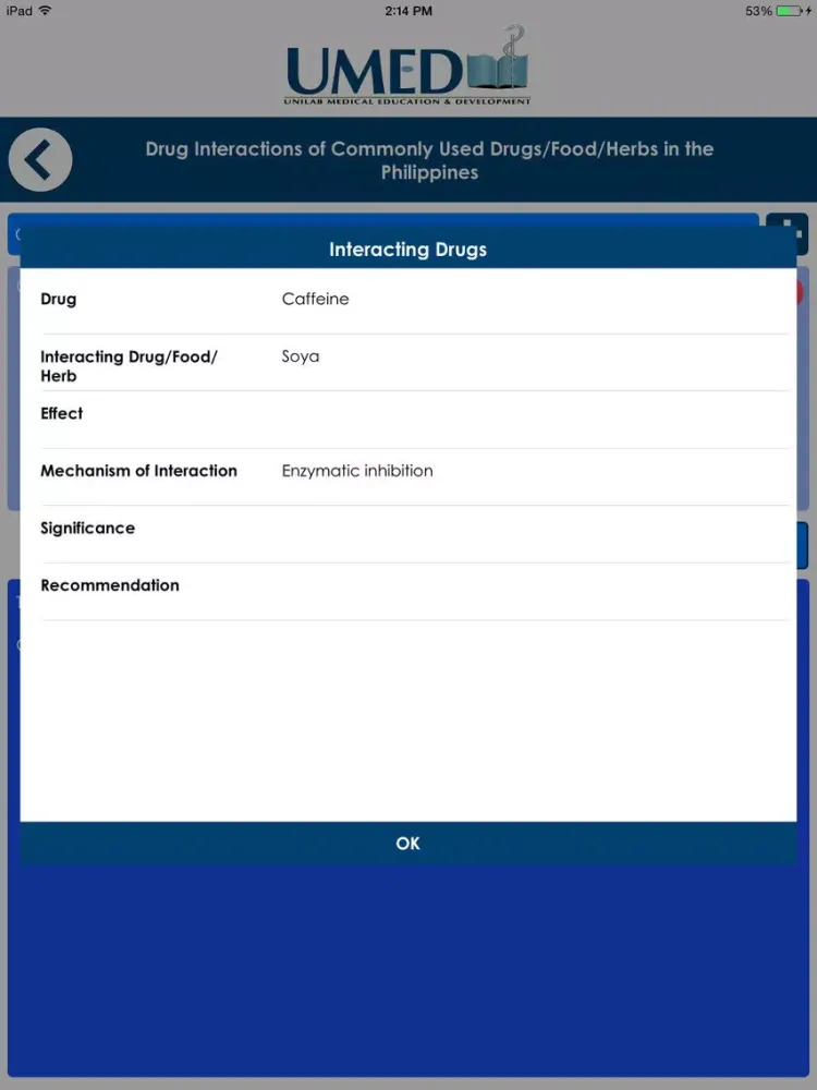 UMED iPad 應用截圖