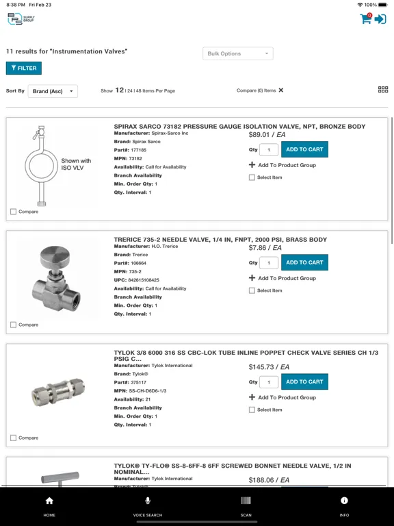 BPS Supply Group iPad  Ekran Görüntüleri