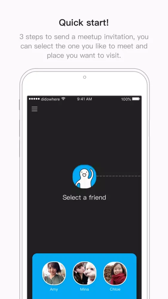 تصاویر dido: track your every meet-up