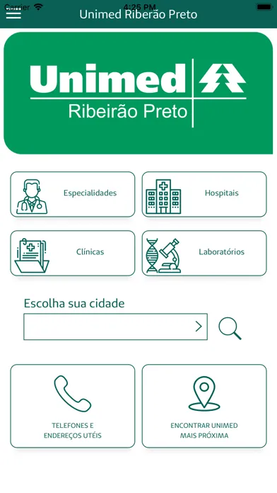 Tangkapan layar Coopera Unimed Ribeirão Preto