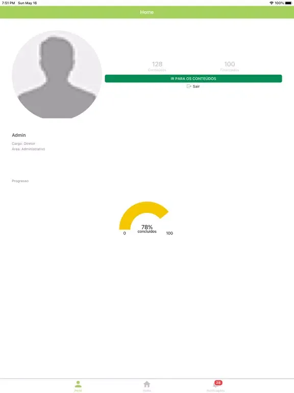 Captures d'écran de De Olho no Mercado iPad 