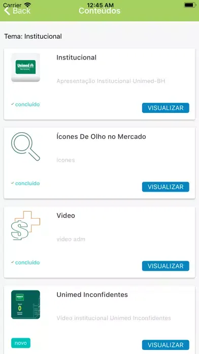 Captures d'écran de De Olho no Mercado
